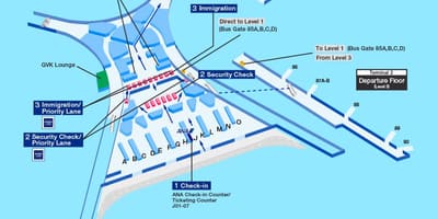 Мумбай Международното летище на терминал 2 Схема на