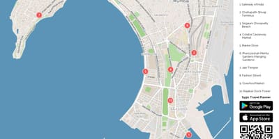 Карта На Южна Бомбай