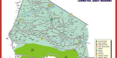 Мумбай Bhandup картата