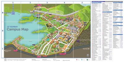 Iit Бомбай картата на колежа