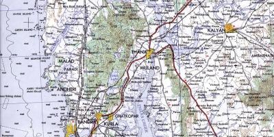 Мумбай Калян картата